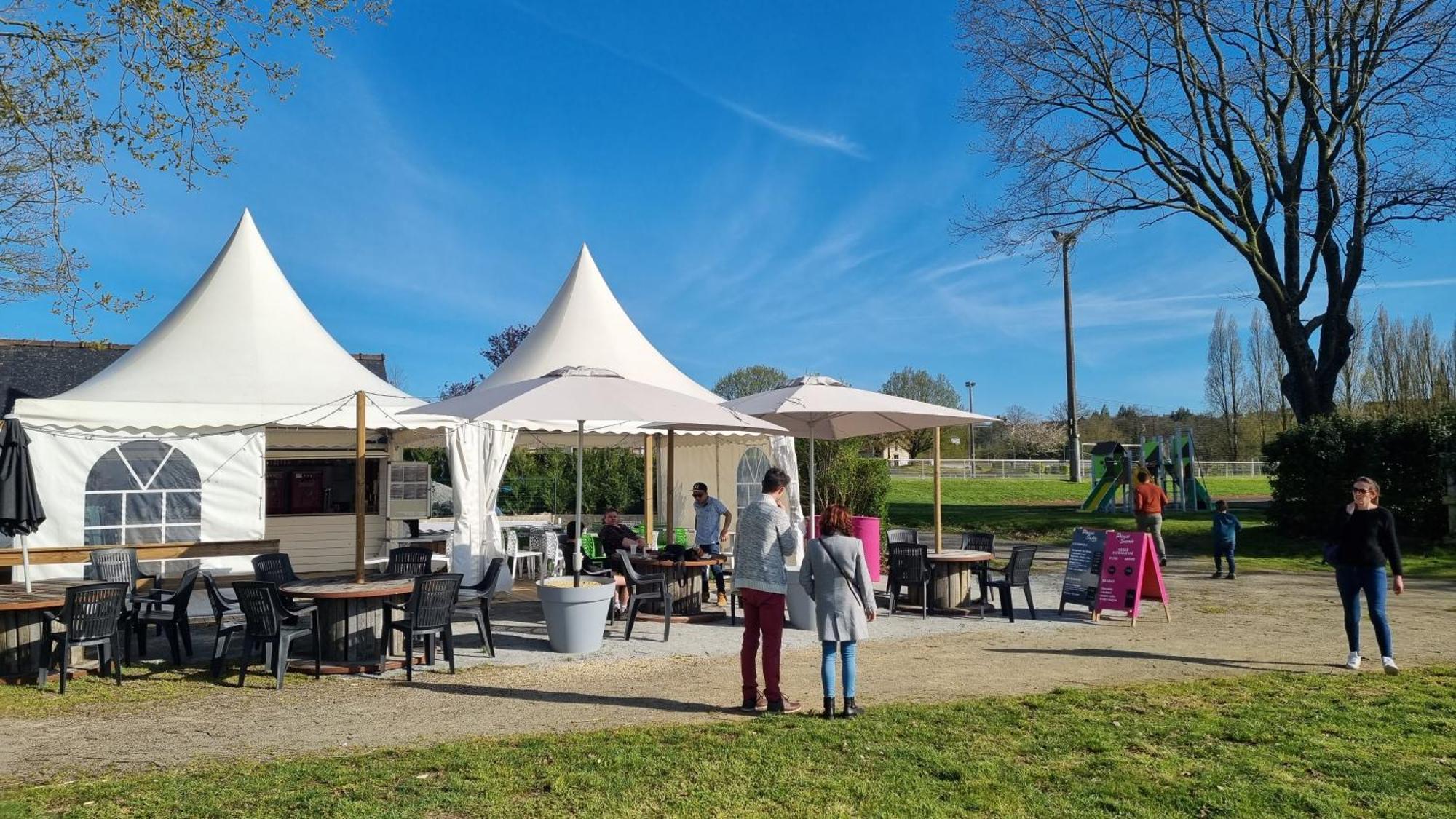 Camping Les Rives Du Lac Bois Morin ภายนอก รูปภาพ
